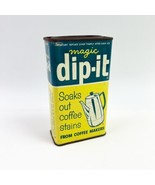 Vintage Dip It Can Cleans Coffee Makers and Stains Collectible 40% Full - $47.98 CAD