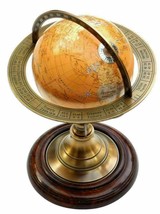 Antique  Brass Antique Armillary Tabletop Marine Sphere Globe Nautical Decor - £82.63 GBP
