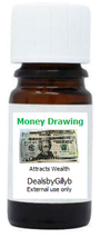 Money Drawing Oil 10mL - Attracts Money, Wealth, Prosperity (Sealed) - £6.80 GBP