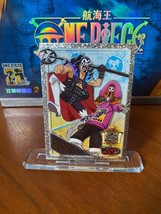 One Piece Anime Collectable Trading Card SSP Insert Card USOPP &amp; BROOK Rare - £23.93 GBP