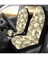 Army Camo Light Green Car Seat Covers (Set of 2) - $76.06 CAD