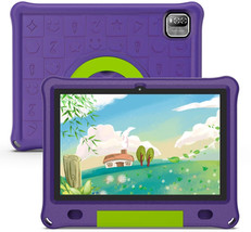 Pritom B10K Kids Tablet 3gb 64gb Quad-Core 10.1&quot; Google Play Wi Fi Android Purple - £146.24 GBP