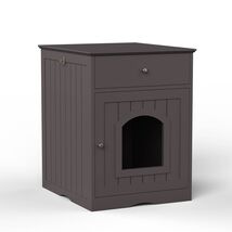 Wooden Pet House Cat  With Drawer FAST SHIPPING - $189.99