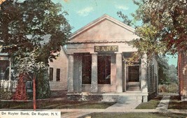 De Ruyter New York~De Ruyter BANK-1912 J E Newitt Publ Postcard - £2.87 GBP