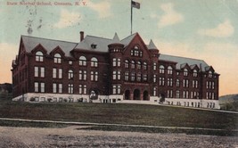 State Normal School Oneonta New York NY 1912 Naples Postcard D38 - £2.41 GBP