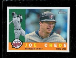 2009 Topps Heritage Baseball Trading Card #604 Joe Crede Minnesota Twins - £3.89 GBP