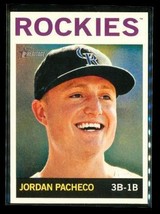 2013 Topps Heritage Baseball Trading Card #245 Jordan Pacheco Colorado Rockies - £7.82 GBP