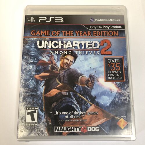 Primary image for Uncharted 2: Among Thieves -Game of the Year Edition Sony PlayStation 3, PS3