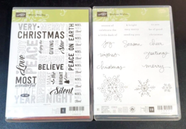 Set of 2 Stampin Up, Merry Medley and Endless Wished - £23.52 GBP