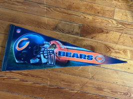 Made in USA Felt NFL Chicago Bears Football Collectible Pennet Wall Hanging  – - £7.41 GBP
