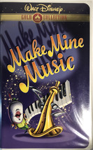 Make Mine Music VHS Video Walt Disney Gold Collection-Mint Condition-RARE-SHIP24 - £13.18 GBP