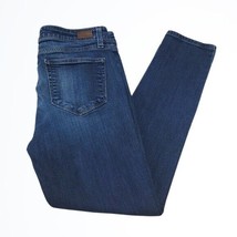 Paige Mid Rise Hoxton Ultra Skinny Blue Jeans Size 29 Waist 28 In Inseam 26 In - £43.12 GBP