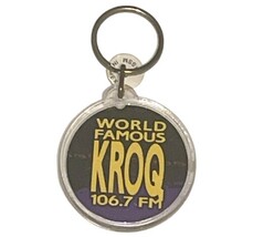 Vintage KROQ 106.7 FM World Famous Radio Station Promo Keychain Los Angeles image 3