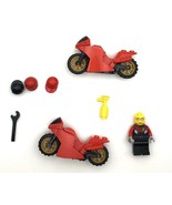 Lego City #60084 Replacement Bikes, Mini Figure &amp; Hats - £5.50 GBP