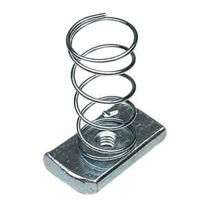 B-Line N225-ZN-1/2 1/2 In Channel Spring Regular Nut,