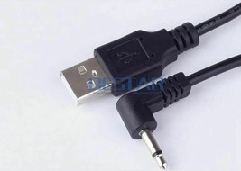 3.5MM MONO AUDIO LINE USB CABLE RIGHT ANGLE - £4.31 GBP