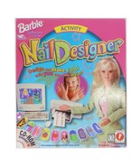 1998 Barbie Nail Designer CD Rom Windows 95 Game E Printable Nail Sticke... - £35.66 GBP