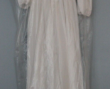 Victorian wedding dress ANTIQUE EARLY 1900s White Sheer Lace Beaded PLUS... - £78.30 GBP