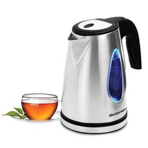 Ekt-1271# Ultimate 1.7 Liter Electric Kettle  Stainless Steel Design &amp; C... - £41.20 GBP