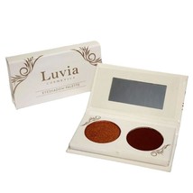 Luvia Mini Eyeshadow Palette Duo 2 Shades Bronze Brown Metallic + Matte - $2.25