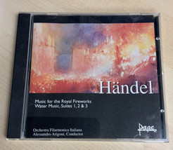 Handel: Water Music (Suites 1, 2,3) Music for the Royal Fireworks CD - £3.84 GBP