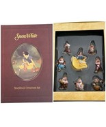 Disney Snow White 7 Dwarfs Christmas Ornament 8-pc. Classic Storybook Co... - $905.72 MXN