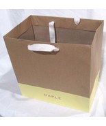 Word MAPLE on Thick Paper Shopping Gift Bag w/Ribbon Handle 11&quot; H 11.25&quot;... - £6.09 GBP+