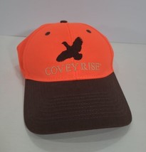 The Game COVEY RISE Duck Hunting Orange Hat Cap Strap Back 3D Embroidered - £18.64 GBP