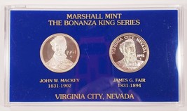 Marshall Casa de Moneda Del Bonanza Rey Serie 2 1 Oz. Plateado Redondo Medallas - $114.33