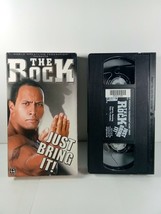 WWF: The Rock: Just Bring It! VHS, WWE, Dwayne Johnson - £4.70 GBP