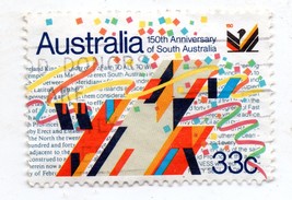 Used Australia Stamp (1986) City Sign Sculpture, Adelaide, Otto Hajek - £2.98 GBP
