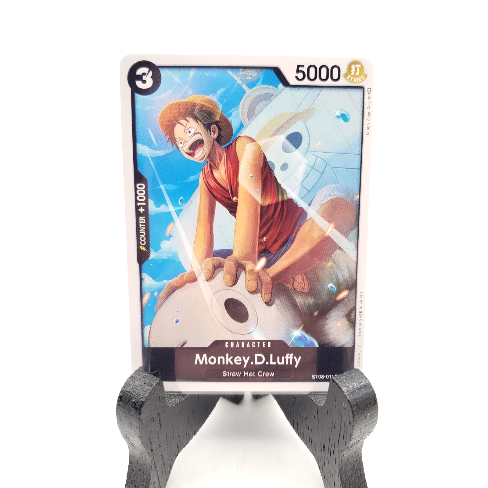 Monkey.D.Luffy - ST08-011 - NM - One Piece Trading Card Game TCG English - $1.24
