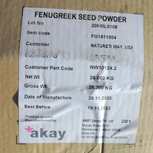 Huge Bulk Lot Fenugreek Seed Powder - 495 Lbs Total - £873.62 GBP