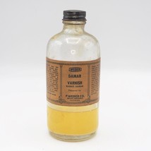 F. Weber Co. Damar Varnish Glass Bottle Advertising Design - £15.49 GBP