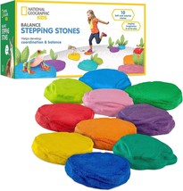 Stepping Stones For Kids From National Geographic – 10 Sturdy Stones To, Indoor - £51.70 GBP