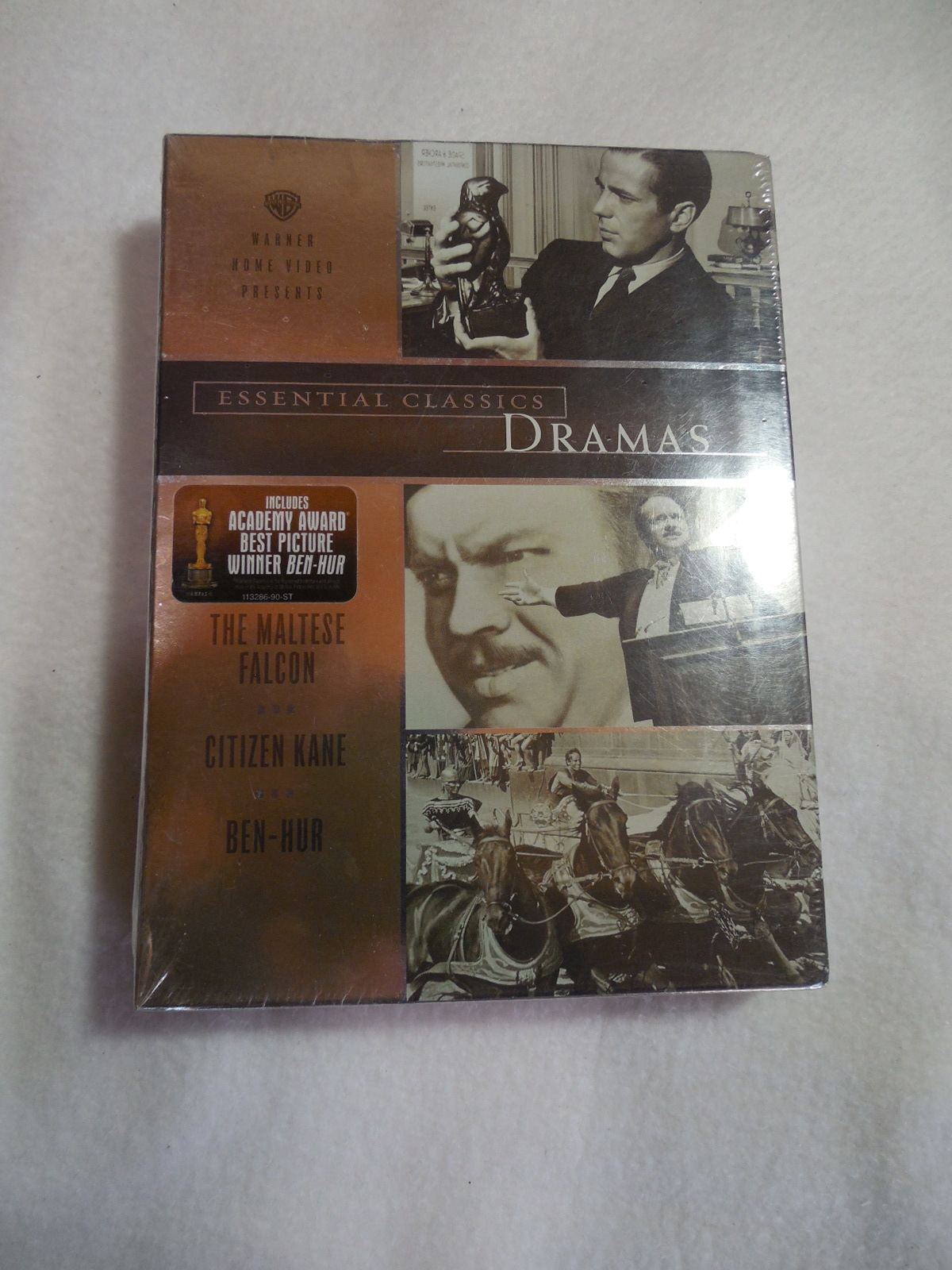 Warner Bros. Essential Classics Dramas Unopened 3 DVD Movies - $12.00