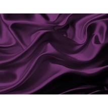Mk Collection Twin Soft Silky Satin Solid Purple Deep Pocket Sheet Set New - £31.44 GBP