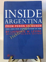 Inside Argentina: From Peron to Menem by Laurence W. Levine (2001, Hardcover) - £11.79 GBP