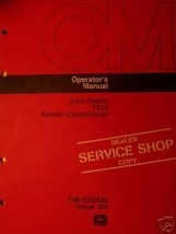 John Deere 1214 Mower Conditioner Operator's Manual - $10.00