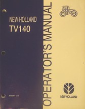 New Holland TV140 Tractor Operator&#39;s Manual - £7.90 GBP