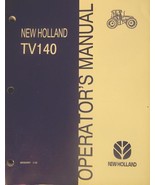 New Holland TV140 Tractor Operator&#39;s Manual - £7.96 GBP