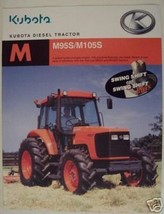 2004 Kubota M95SDSC, M105SDSC, M105SHC, M105SHDC Tractors Brochure - $10.00