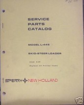 New Holland L445 Skid Steer Loader Parts Manual - £7.90 GBP