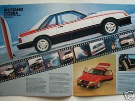1981 Ford Mustang Brochure - $5.00