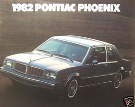 1982 Pontiac Phoenix Brochure - $10.00