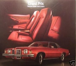 1973 Pontiac Grand Prix Brochure - $10.00