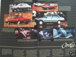 1984 Toyota Cars and Trucks Full Line Brochure - Celica, Camry, Tercel a... - $10.00