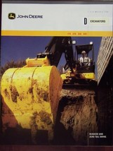 2008 John Deere 17D, 27D, 35D, 50D Excavators Brochure - $5.00