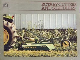 1985 John Deere Rotary Mowers and Shredders Brochure - Color - £3.99 GBP