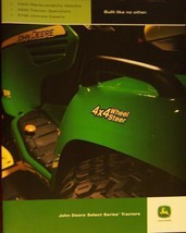 2007 John Deere X300, X500, X700 Series Lawn &amp; Garden Tractors Brochure - $10.00